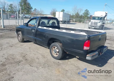 1999 Dodge Dakota Slt/Sport из США, поврежденный, VIN 1B7FL26X0XS160931